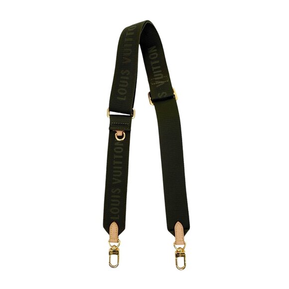 LOUIS VUITTON Bandoulière Strap in Khaki - Picture 1 of 11